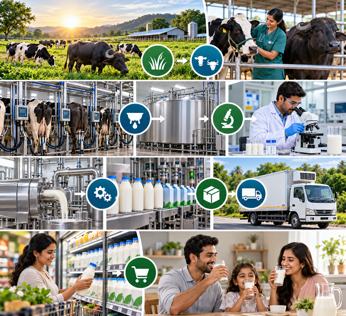 From Farm to Cup: The Journey of Milk at AS Dairy